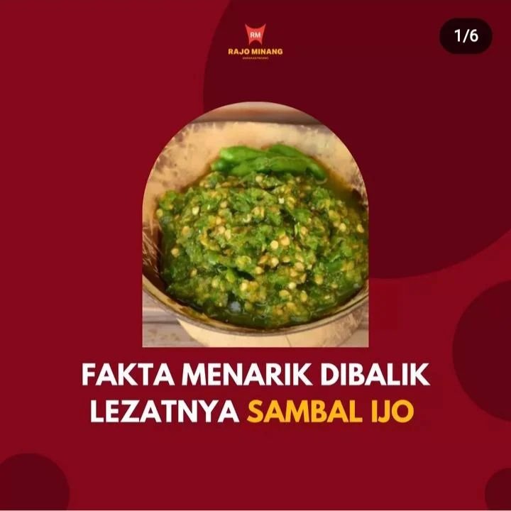 Fakta Menarik Dibalik Sambal Ijo