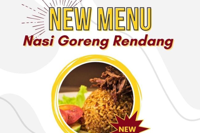 Keunikan Kuliner: Nasi Goreng Rendang, Menu Baru di Rajo Minang