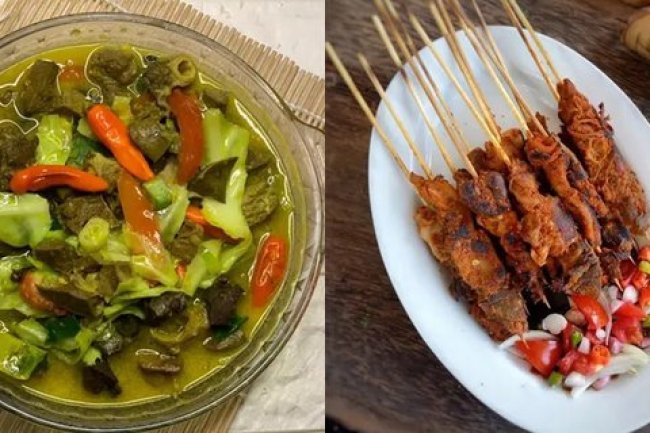 Mengenal Ragam Menu Jeroan Kambing dalam Nasi Padang