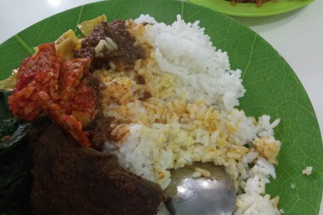 Paket Nasi Padang Vegetarian