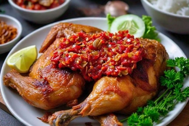 Ciri Khas Ayam Penyet: Makanan Pedas yang Menggugah Selera