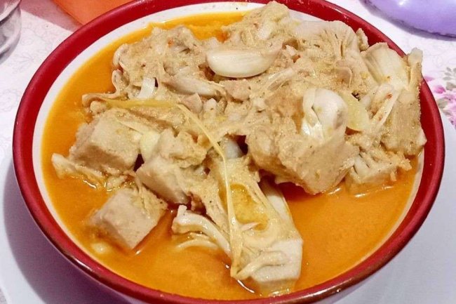 Paket Hemat Nasi Padang dengan Sayur Nangka, Murah dan Bergizi