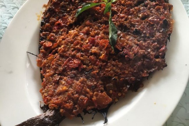 Resep Makanan Sehat: Ikan Bakar Rica-Rica Manado