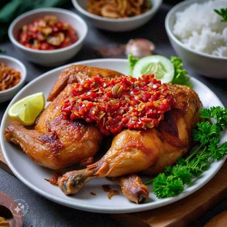 Ciri Khas Ayam Penyet: Makanan Pedas yang Menggugah Selera