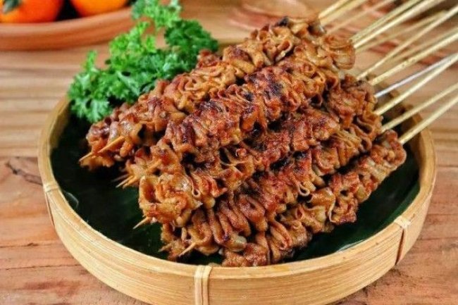 Sate Usus Ayam Bumbu Kecap, Camilan Lezat yang Bisa Dinikmati Sehari-hari