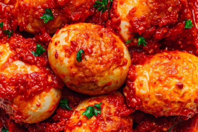 Telur Balado Khas Padang, Cita Rasa Pedas yang Lezat