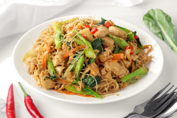 Bihun Goreng Padang: Tambahan Karbo dalam Paket Catering